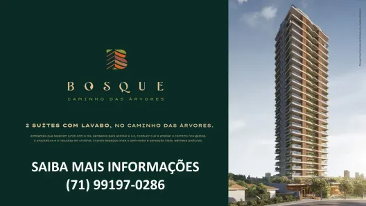 Apartamento com 2 Quartos à venda, 73m² no Caminho das Árvores, Salvador
