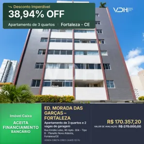 Apartamento com 2 Quartos à venda, 91m² no Papicu, Fortaleza