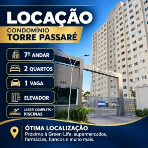 Apartamento com 2 Quartos para alugar, 45m² no Passaré, Fortaleza