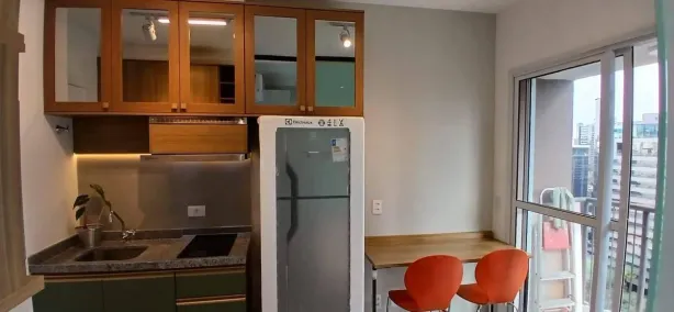 Apartamento com 1 Quarto para venda ou aluguel, 27m² no Vila Olímpia, São Paulo