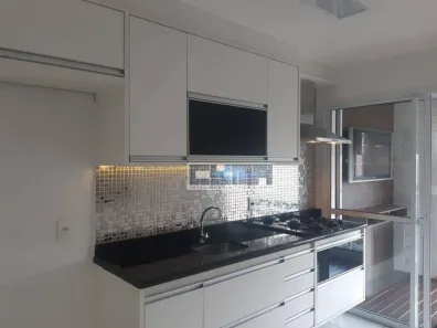 Apartamento com 3 Quartos para alugar, 98m² no Marapé, Santos