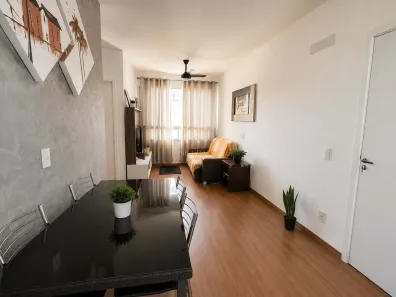 Apartamento com 2 Quartos para alugar, 50m² no Chácaras Pedro Corrêa de Carvalho, Ribeirão Preto