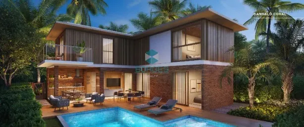 Casa de Condomínio com 4 Quartos à venda, 257m² no Itacimirim (Monte Gordo), Camaçari