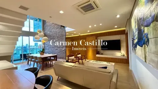Apartamento com 3 Quartos para alugar, 212m² no Brooklin Paulista, São Paulo