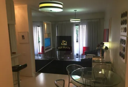 Flat com 1 Quarto para alugar, 45m² no Itaim Bibi, São Paulo