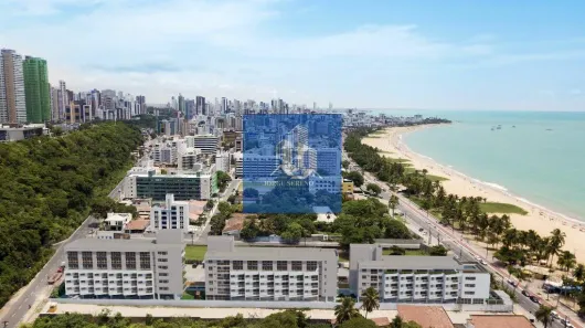 Apartamento com 1 Quarto à venda, 10m² no Cabo Branco, João Pessoa