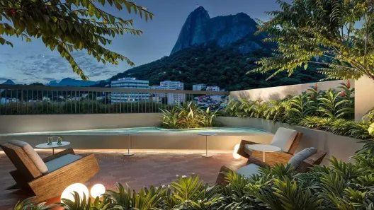 Apartamento com 2 Quartos à venda, 55m² no Humaitá, Rio de Janeiro