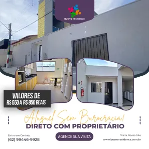 Kitnet com 1 Quarto para alugar, 25m² no Setor Sol Nascente, Goiânia