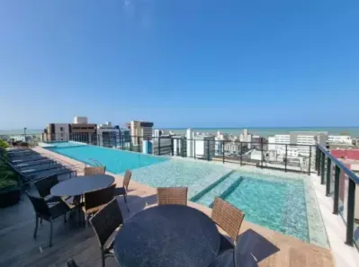 Flat com 1 Quarto à venda, 17m² no Tambaú, João Pessoa