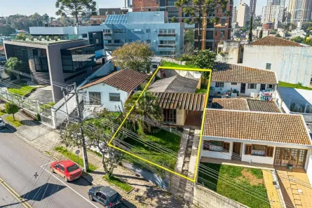 Lote/Terreno à venda, 444m² no Mercês, Curitiba