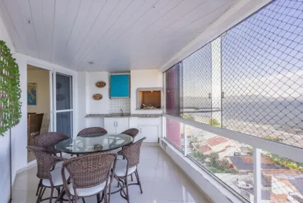 Apartamento com 3 Quartos para alugar, 159m² no Balneário Perequê, Porto Belo