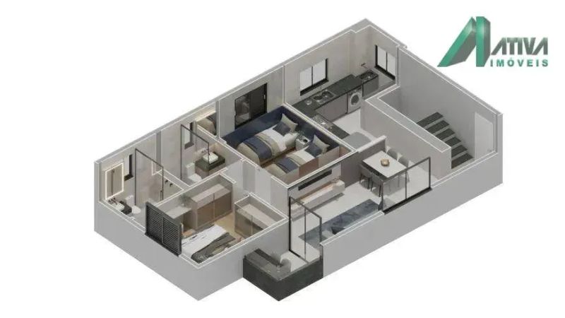 Cobertura com 2 quartos — Barroca, Belo Horizonte
