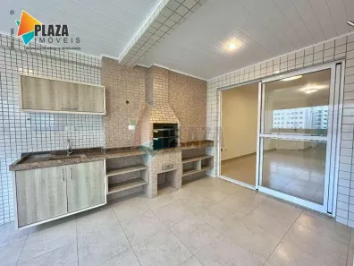 Apartamento com 3 Quartos para alugar, 157m² no Canto do Forte, Praia Grande