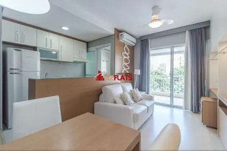 Flat com 1 Quarto para alugar, 50m² no Cerqueira César, São Paulo
