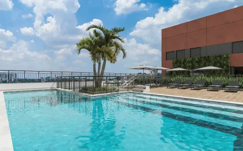 Apartamento com 1 Quarto para alugar, 27m² no Vila Dom Pedro I, São Paulo