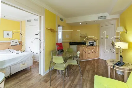 Flat com 1 Quarto para alugar, 30m² no Jardim Paulista, São Paulo