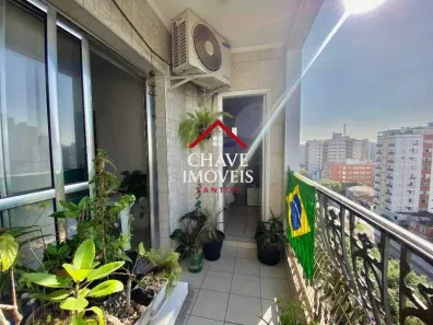 Apartamento com 3 Quartos à venda, 139m² no Marapé, Santos
