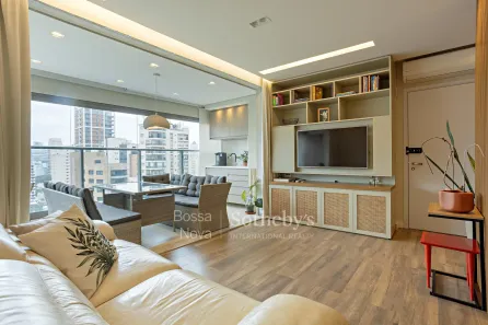 Apartamento com 2 Quartos para venda ou aluguel, 74m² no Indianópolis, São Paulo