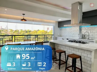 Apartamento com 3 Quartos à venda, 95m² no Parque Amazônia, Goiânia