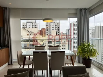 Apartamento com 2 Quartos para alugar, 76m² no Moema, São Paulo