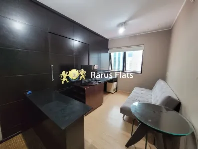 Flat com 1 Quarto para alugar, 30m² no Indianópolis, São Paulo