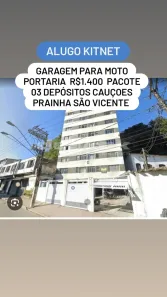 Kitnet para alugar, 30m² no Parque Prainha, São Vicente