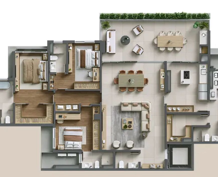 CASA PAULISTANO no Residencial Eco Village I, São José do Rio Preto