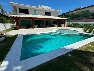 Casa de Condomínio com 5 Quartos à venda, 560m² no Busca Vida (Abrantes), Camaçari