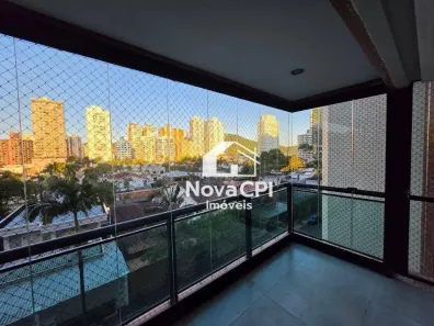 Apartamento com 3 Quartos para alugar, 123m² no Canto do Forte, Praia Grande