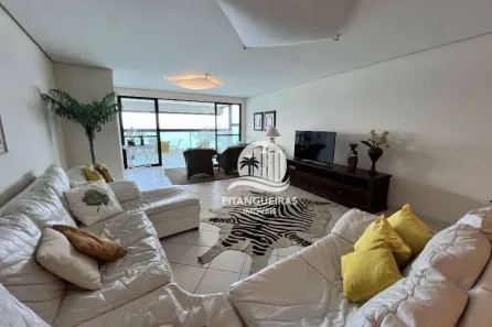 Apartamento com 3 Quartos para alugar, 184m² no Pitangueiras, Guarujá