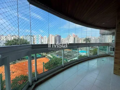 Apartamento com 3 Quartos para alugar, 194m² no Boqueirão, Santos