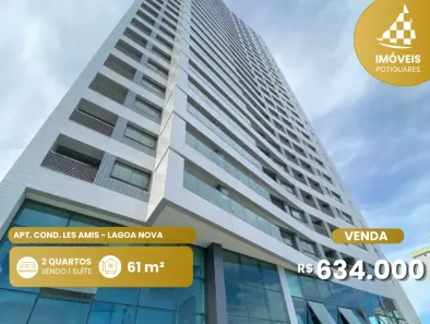 Apartamento com 2 Quartos à venda, 61m² no Lagoa Nova, Natal