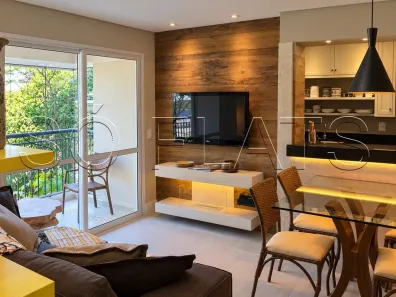 Flat com 1 Quarto para alugar, 59m² no Jardim Leonor, São Paulo