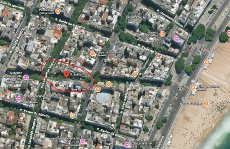 Apartamento com 3 Quartos para alugar, 108m² no Copacabana, Rio de Janeiro