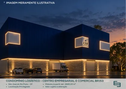 Galpão/Depósito/Armazém para alugar, 2840m² no Centro Empresarial BR-153, São José do Rio Preto