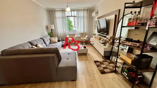 Apartamento com 2 Quartos à venda, 122m² no Boqueirão, Santos