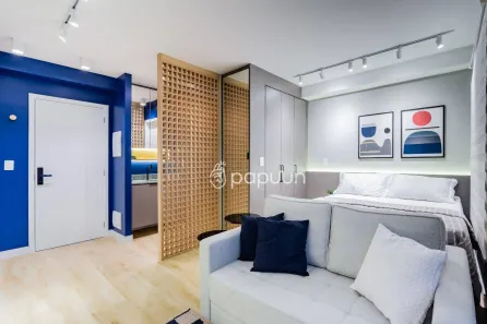 Apartamento com 1 Quarto para venda ou aluguel, 28m² no Pinheiros, São Paulo