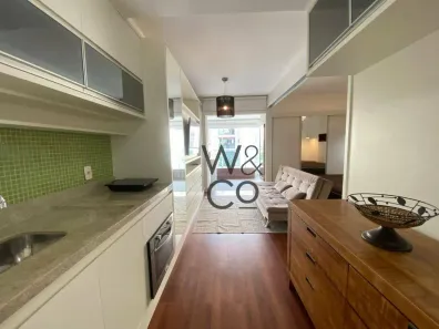 Apartamento com 1 Quarto para alugar, 43m² no Brooklin Paulista, São Paulo