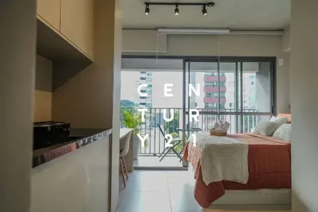 Apartamento com 1 Quarto para alugar, 23m² no Vila Clementino, São Paulo
