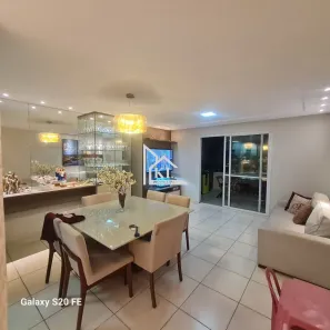 Apartamento com 3 Quartos para alugar, 89m² no Pitimbu, Natal