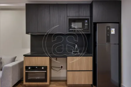 Apartamento com 1 Quarto para alugar, 44m² no Indianópolis, São Paulo