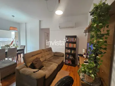 Apartamento com 2 Quartos à venda, 68m² no Estuário, Santos