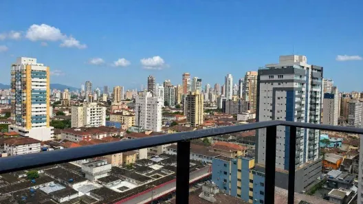 Apartamento com 1 Quarto para alugar, 54m² no Boqueirão, Santos