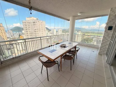 Apartamento com 3 Quartos para venda ou aluguel, 130m² no Vila Alzira, Guarujá