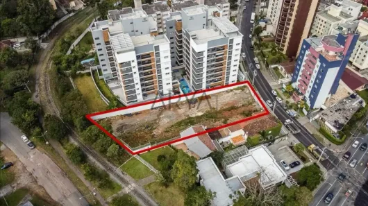 Lote/Terreno à venda, 1928m² no Cabral, Curitiba