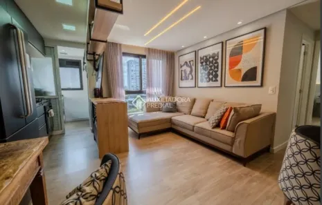 Apartamento com 2 Quartos à venda, 58m² no Jardim do Salso, Porto Alegre