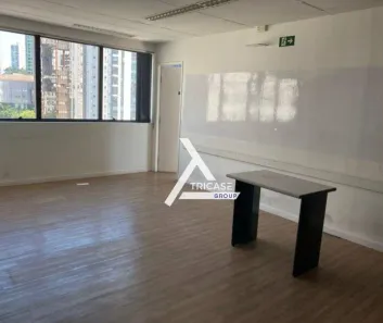 Sala Comercial para alugar, 143m² no Cidade Monções, São Paulo
