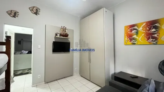 Kitnet com 1 Quarto à venda, 27m² no Boqueirão, Santos