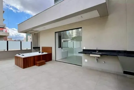 Cobertura com 2 Quartos para alugar, 125m² no Santo Antônio, Belo Horizonte