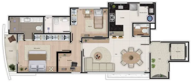 Apartamento com 2 Quartos à venda, 93m² no Pampulha, Belo Horizonte